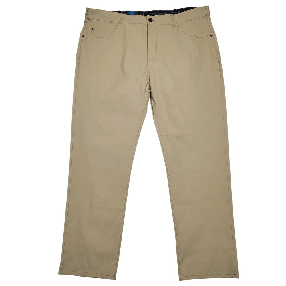 Denali Travel Pant Mens 40x30 Delta Khaki Straight Fit Stretch Nylon D747185S